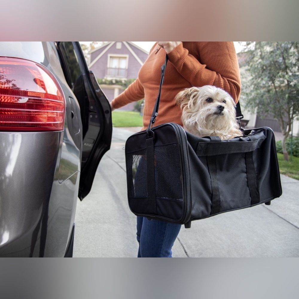 TrustyPüp EASY EXPLORER Pet Carrier | NIB | Black | Size: M